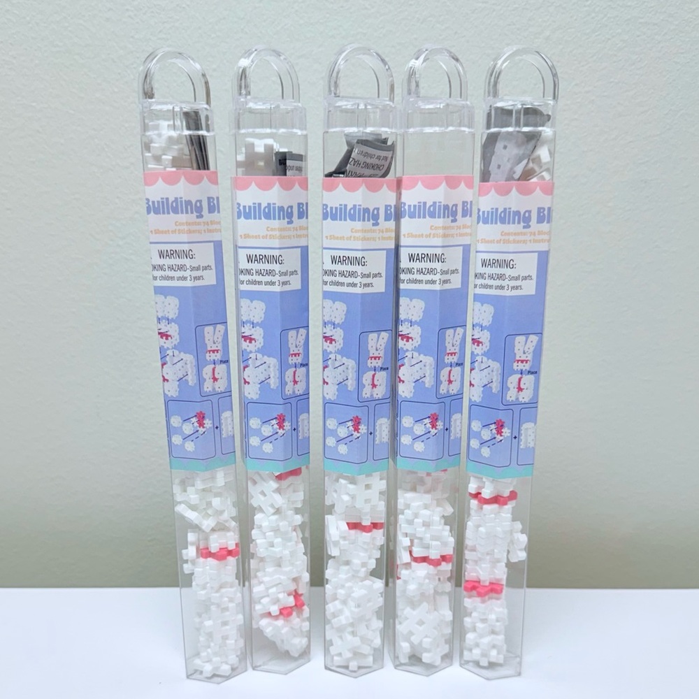 New Lot of 5 Bunny Building Block Sets from Target Bullseye's Playground 2026